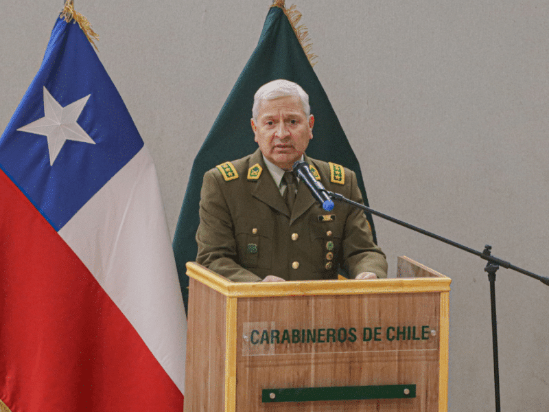 General director de Carabineros, Ricardo Yáñez.