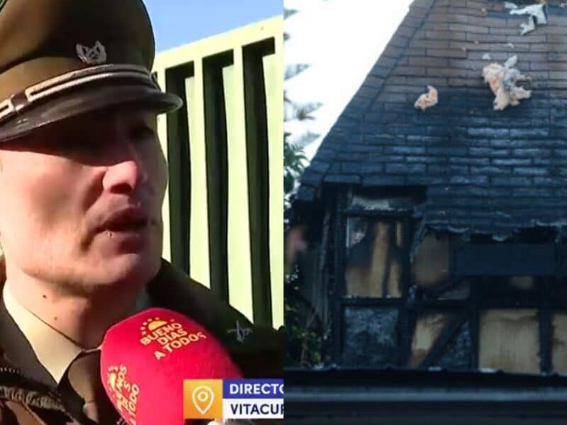 Carabineros entrega detalles de investigación por trágico incendio en casa de Mariana Derderián