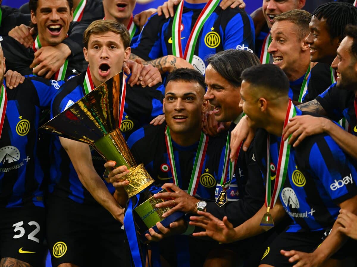 En la premiación del campeón: Alexis Sánchez se luce con una asistencia en la coronación del Inter de Milán